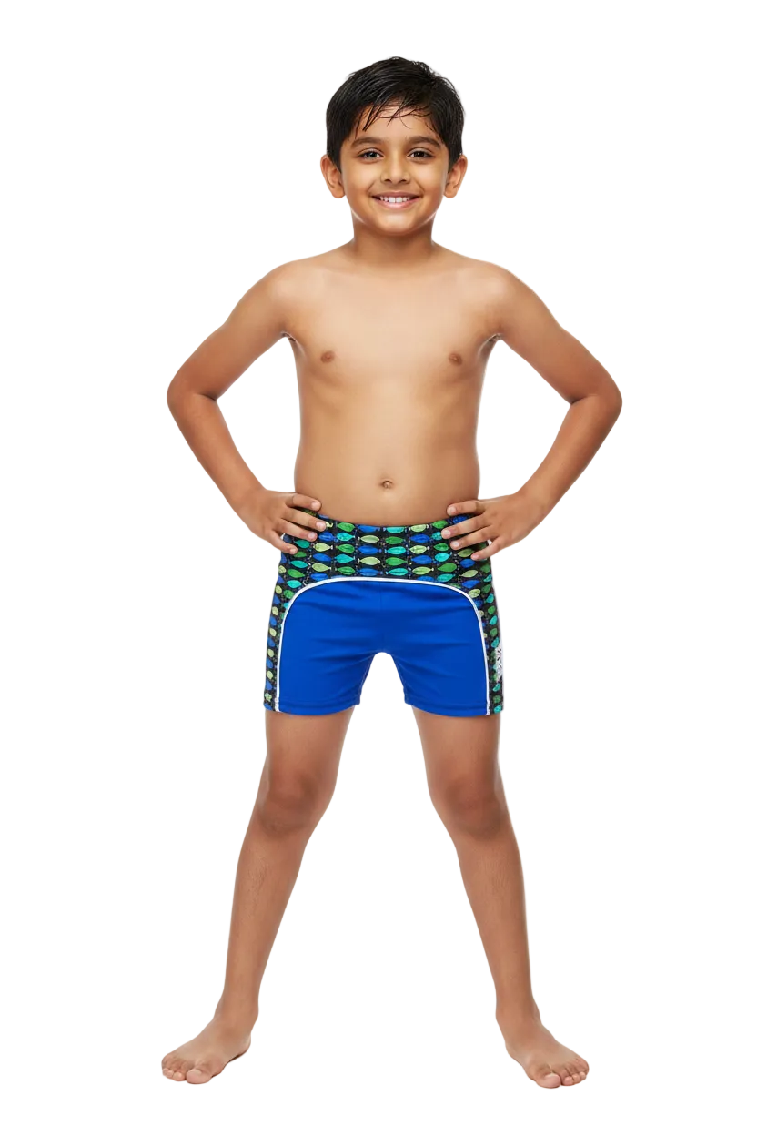 Viva Sports VSTK-002-A Kid's Swimming Trunks (Multicolor)