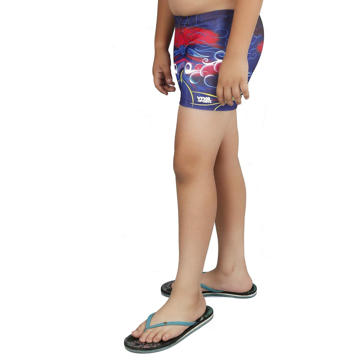 Viva Sports VSTK-004-A Kid's Swimming Trunks (Multicolor)