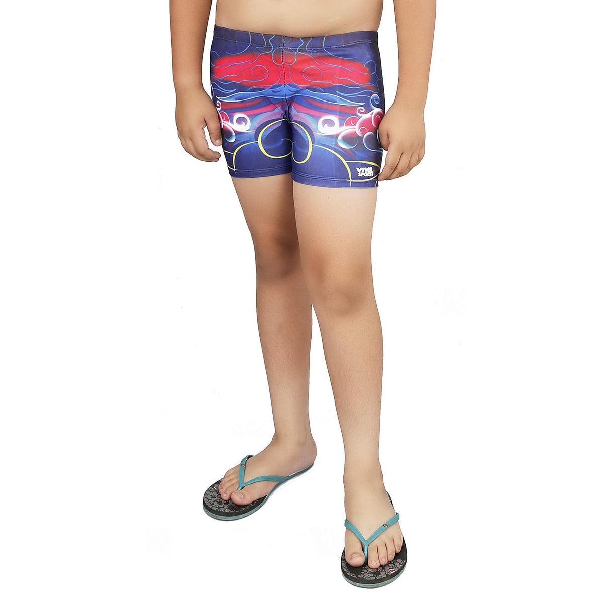 Viva Sports VSTK-004-A Kid's Swimming Trunks (Multicolor)