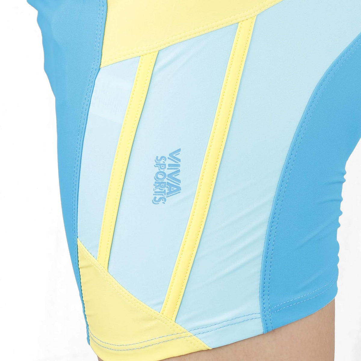 Viva Sports VSTK-006-A Kid's Swimming Trunks (Blue-Yellow)