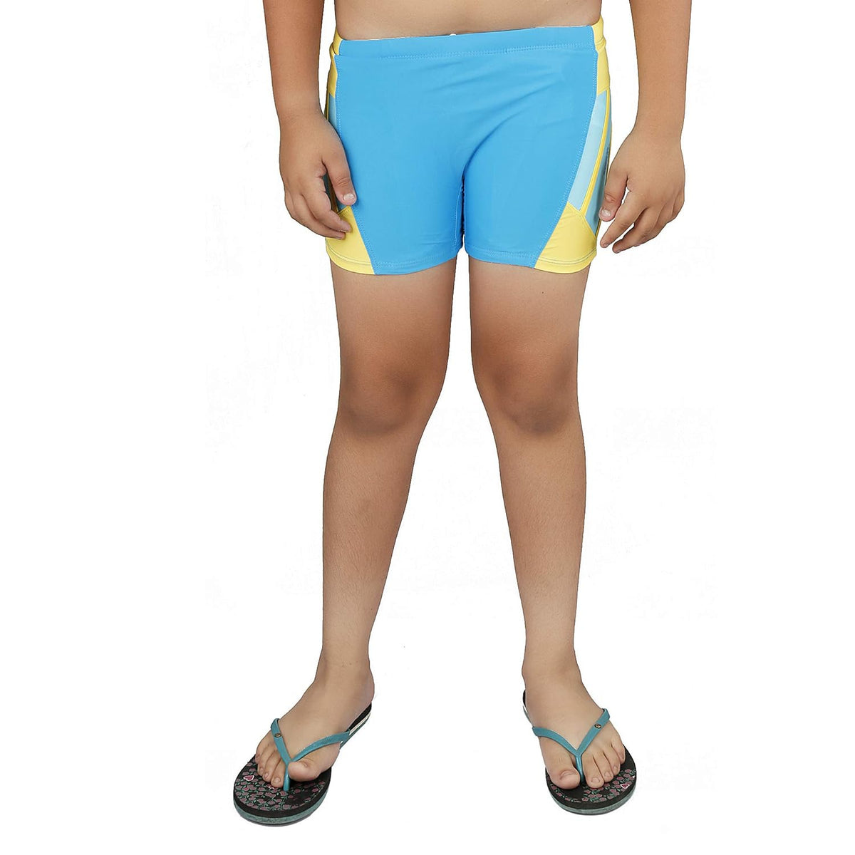 Viva Sports VSTK-006-A Kid's Swimming Trunks (Blue-Yellow)