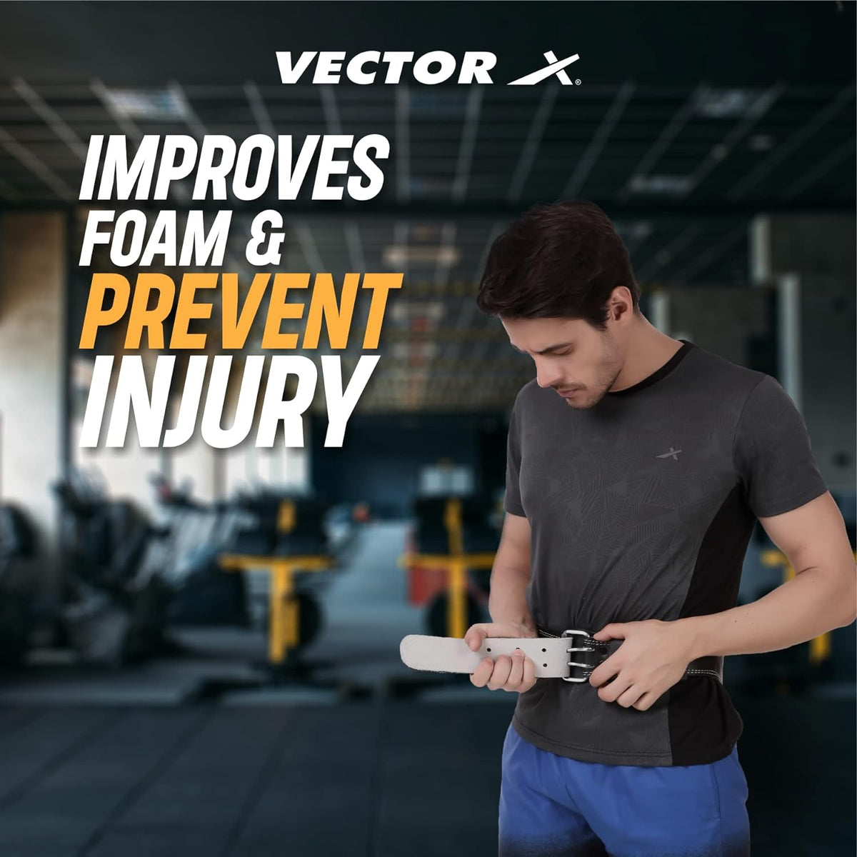 Vector-X weight Lifting Belt Power 6 Inch 2.5 Layer XL