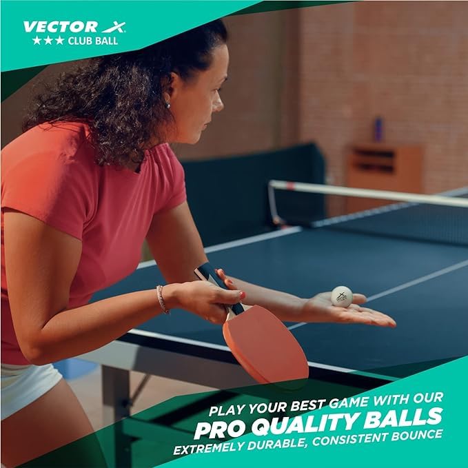 Vector X Table Tennis Club Set 3 Star (Pack of 3 Pcs)