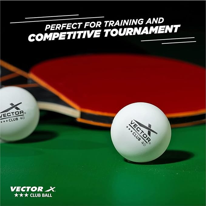 Vector X Table Tennis Club Set 3 Star (Pack of 3 Pcs)