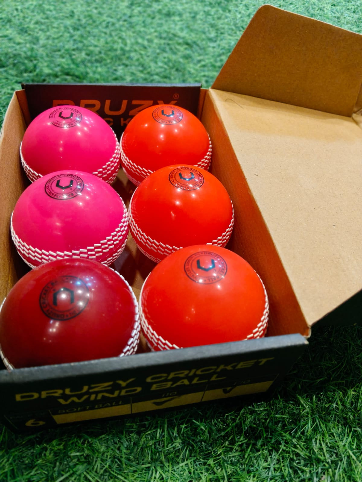 Druzy i20 Cricket Ball (Pack of 6)