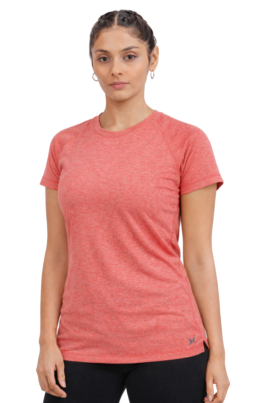 Hyperballik Women's Melange T-Shirt - 1002