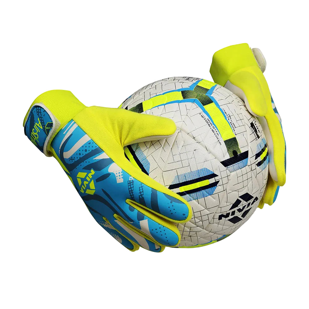 Nivia Air Strike Football Goal Keeper Gloves