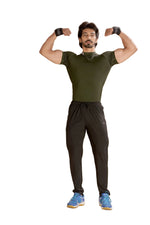 Minimal Buzz High Neck Compression T-Shirt CMSCT003