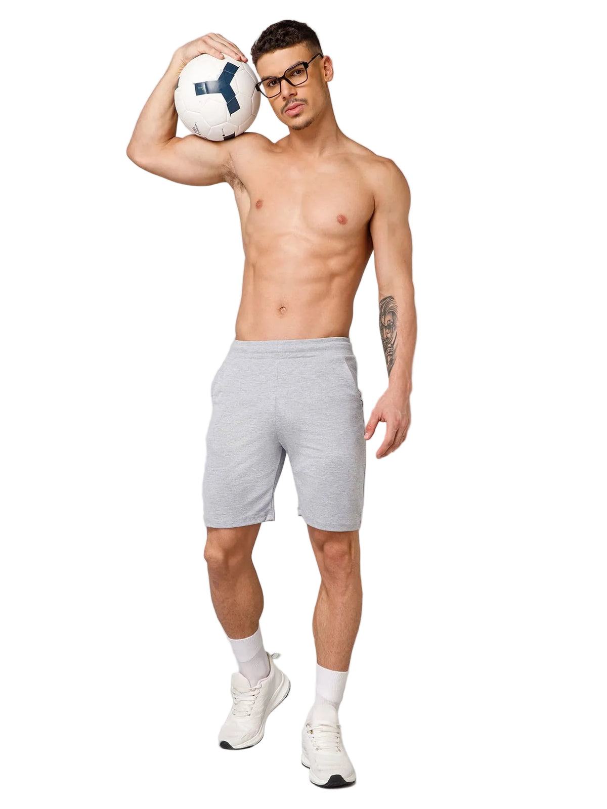 Rudestyle Casual Cotton Melange Short CMSST004