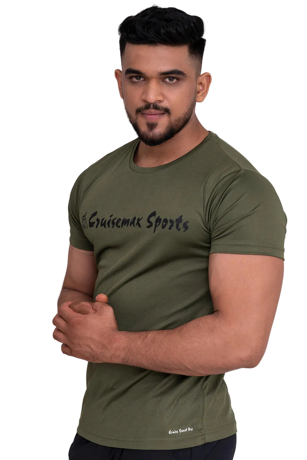 Solid Dye Round Neck T-Shirt YT002