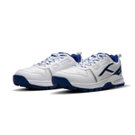 Close-up of Hundred Hyperturf cricket shoes featuring durable sole grip and sleek athletic design.