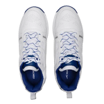 Close-up of Hundred Hyperturf cricket shoes featuring durable sole grip and sleek athletic design.