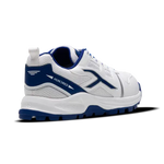 Close-up of Hundred Hyperturf cricket shoes featuring durable sole grip and sleek athletic design.