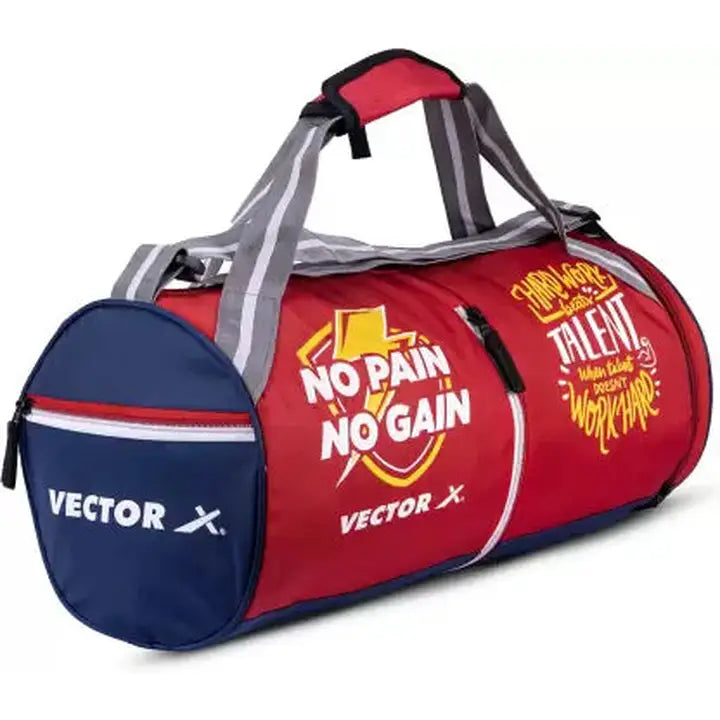 VECTOR X No Pain No Gain Gym Bag