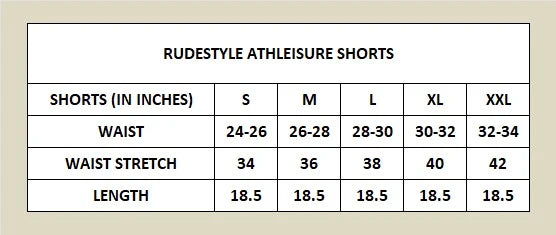 Rudestyle Athleisure Shorts YT008