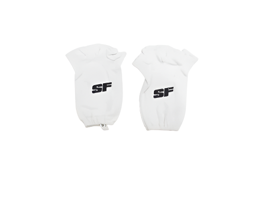 SF Batting Inner Cotton Fingerless Gloves Men's