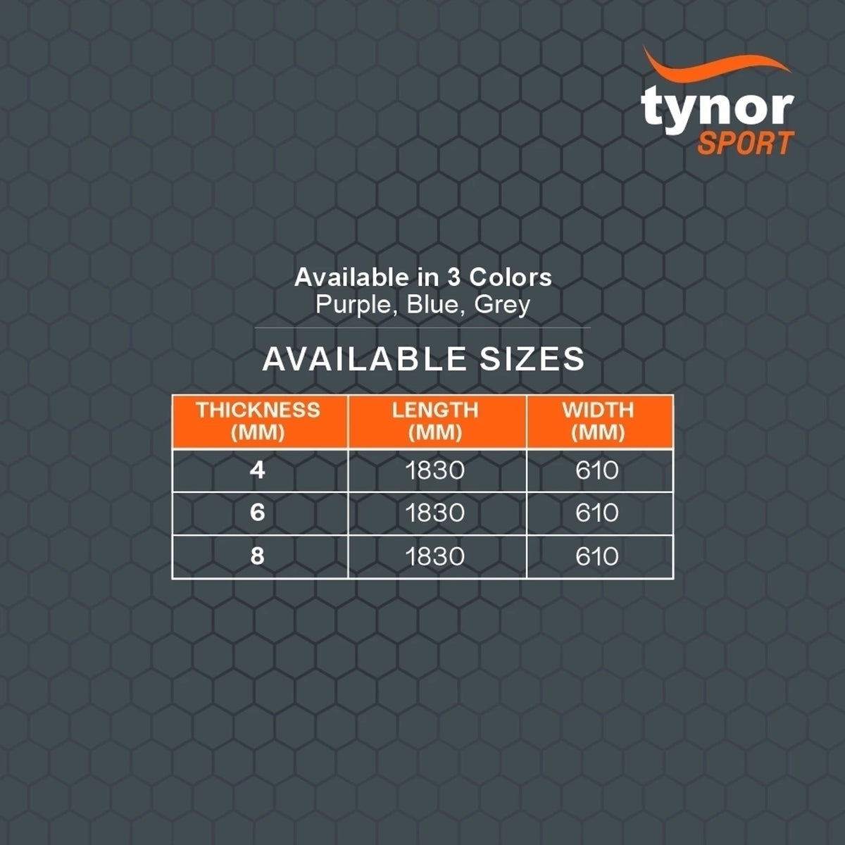 Tynor Yoga Mat EVA N 902