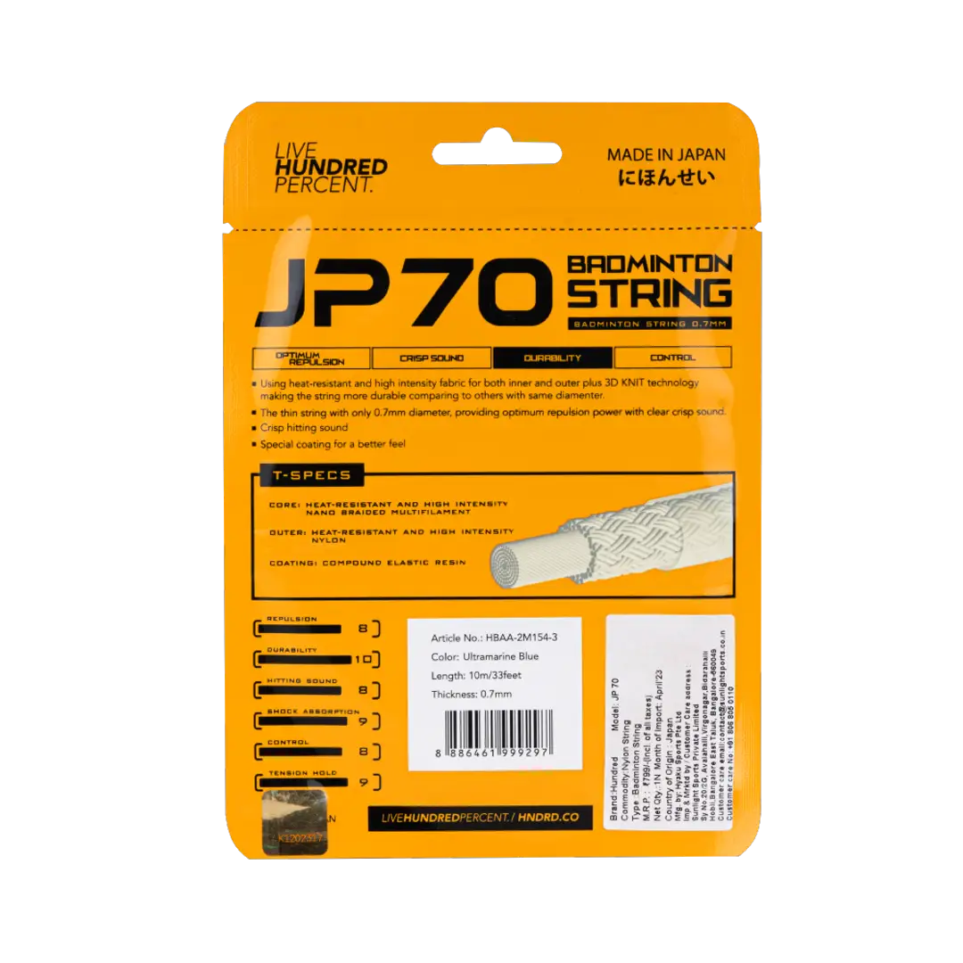 JP 70- Formula 1 Badminton String