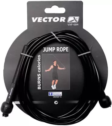 VECTOR VXF 684-B Symactive Skipping Rope, Black