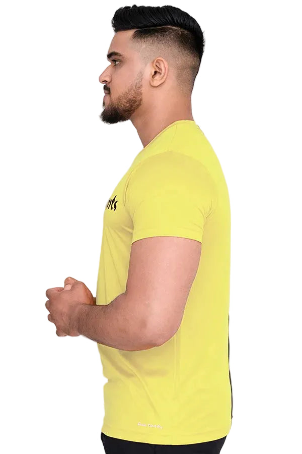Solid Dye Round Neck T-Shirt YT002