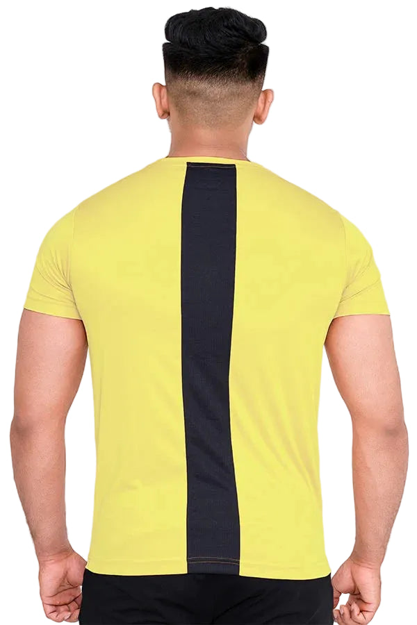 Solid Dye Round Neck T-Shirt YT002