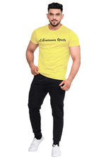 Solid Dye Round Neck T-Shirt YT002
