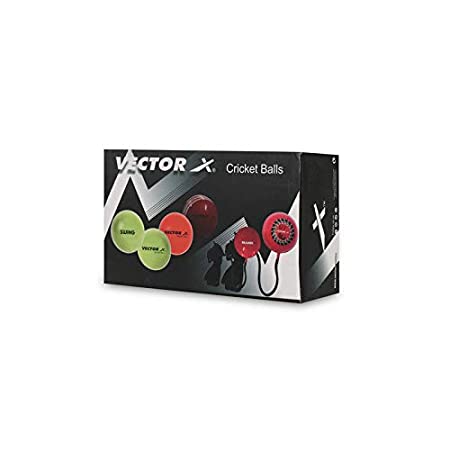 Vector X Swing Wind Ball for Cricket Light Weight (Pack of 6)